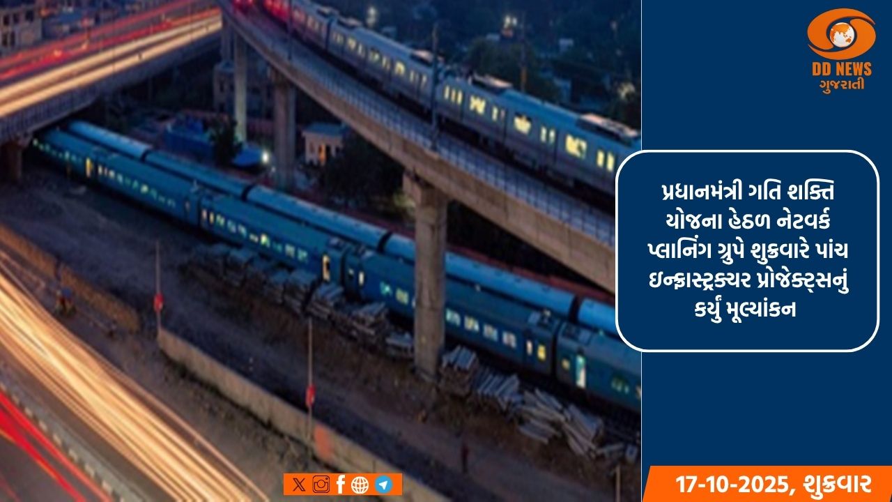 કેન્દ્ર સરકારે પીએમ ગતિ શક્તિ યોજના હેઠળ પાંચ મુખ્ય પ્રોજેક્ટ્સનું કર્યું મૂલ્યાંકન 