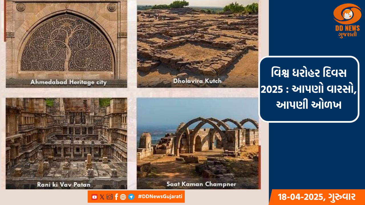 વિશ્વ ધરોહર દિવસ 2025 : આપણો વારસો, આપણી ઓળખ