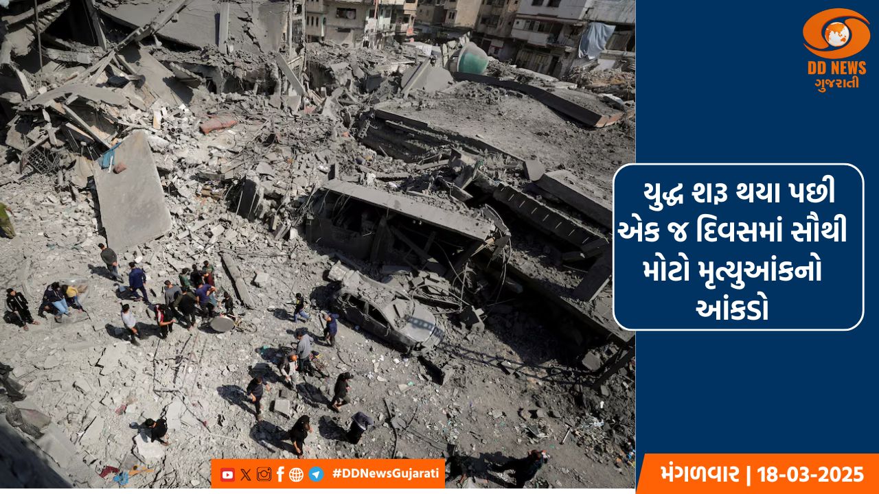 ગાઝામાં 400 થી વધુ લોકોના મોત, ઇઝરાયલી હુમલાઓએ મચાવી તબાહી