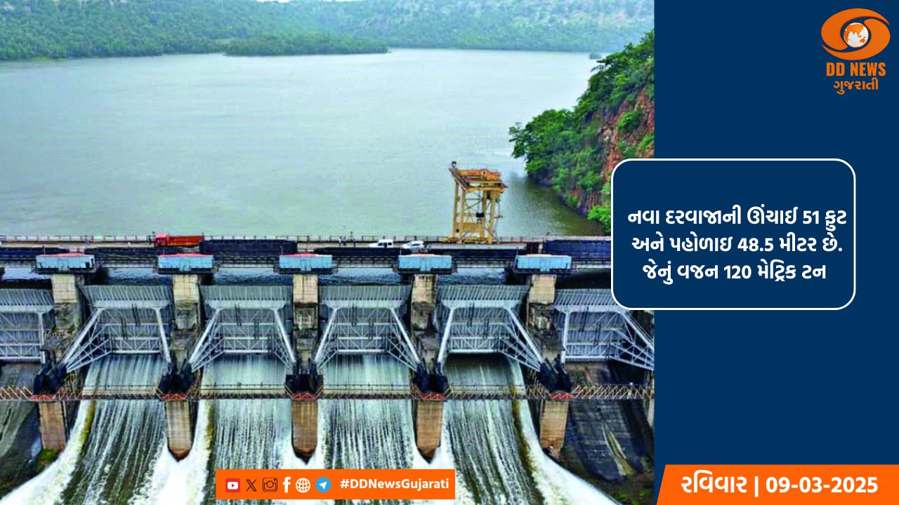 રાજ્યના કડાણા ડેમના 48 વર્ષ બાદ 9 દરવાજા બદલવાની કામગીરી સિંચાઇ વિભાગ દ્વારા હાથ ધરાશે 