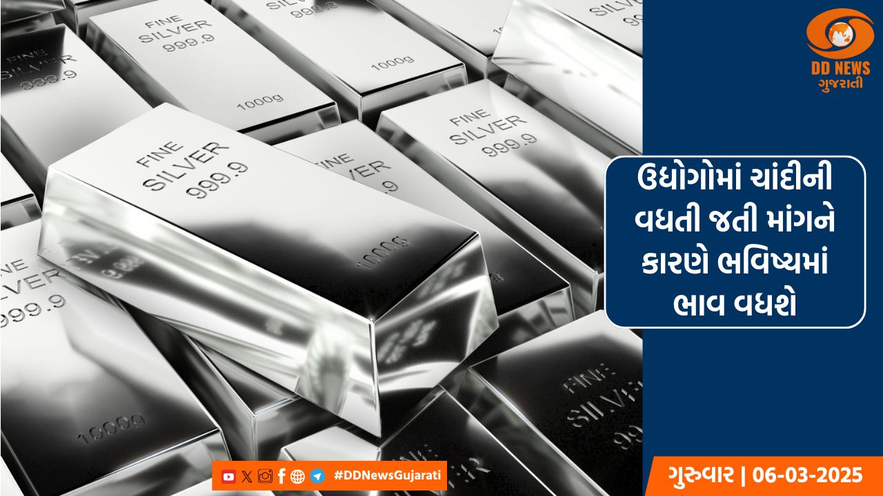 2025માં ચાંદીના ભાવમાં મોટો વધારો જોવા મળી શકે છે, માંગમાં વધારો થવાથી ફાયદો થશે: રિપોર્ટ