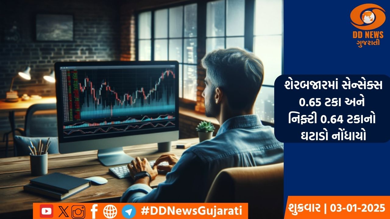 શરૂઆતી કારોબારમાં સેન્સેક્સ અને નિફ્ટીમાં નજીવો વધારો સાથે મોટો ઘટાડો નોંધાયો