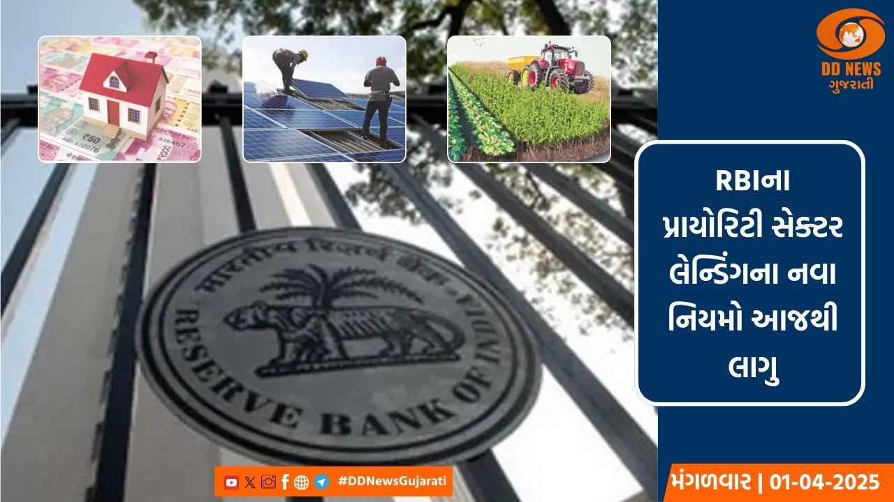 RBIએ નિયમોમાં કર્યા સુધારા, પ્રાયોરિટી સેક્ટર લેન્ડિંગ નિયમોમાં જાણો શું થયા ફેરફાર 