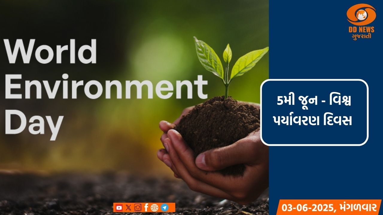 વિશ્વ પર્યાવરણ દિવસ – 2025ની થીમ : પ્લાસ્ટિક પ્રદૂષણને હરાવીએ