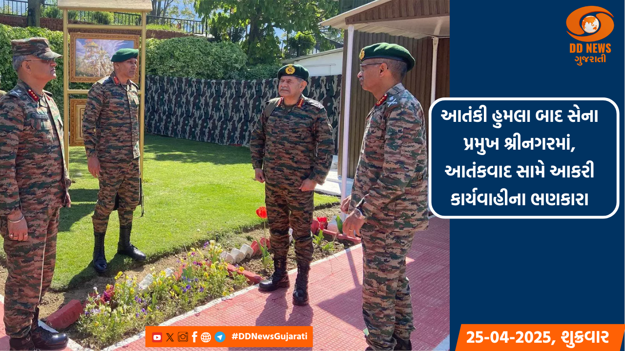 આતંકી હુમલા બાદ સેના પ્રમુખ શ્રીનગરમાં, આકરી કાર્યવાહીના ભણકારા