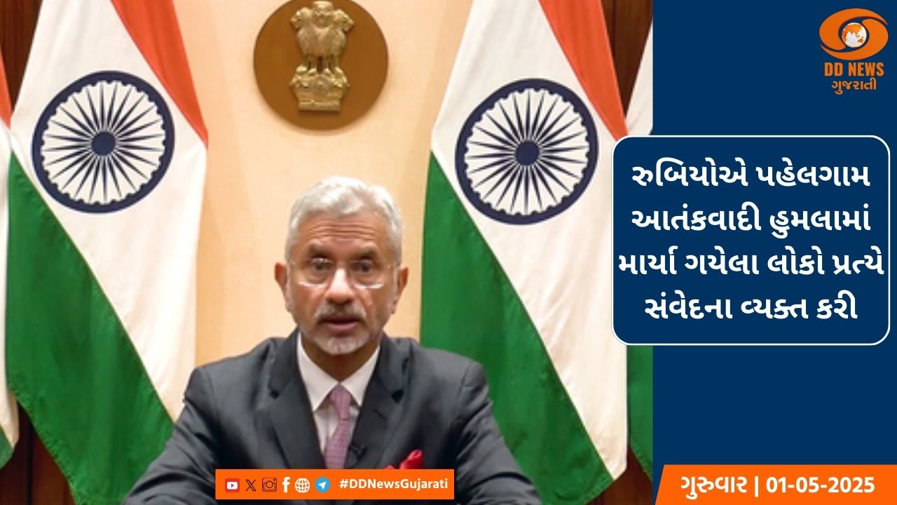  યુએસ વિદેશ મંત્રી સાથેની વાતચીત બાદ એસ જયશંકરે કહ્યું, 'અમે ખાતરી કરીશું કે પહેલગામ હુમલાના ગુનેગારોને સજા મળે'