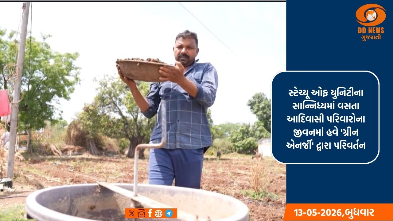 એકતાનગરના 1000 આદિવાસી પરિવારો બનશે ઊર્જા આત્મનિર્ભર: 665 ઘરોમાં બાયોગેસ પ્લાન્ટ કાર્યરત