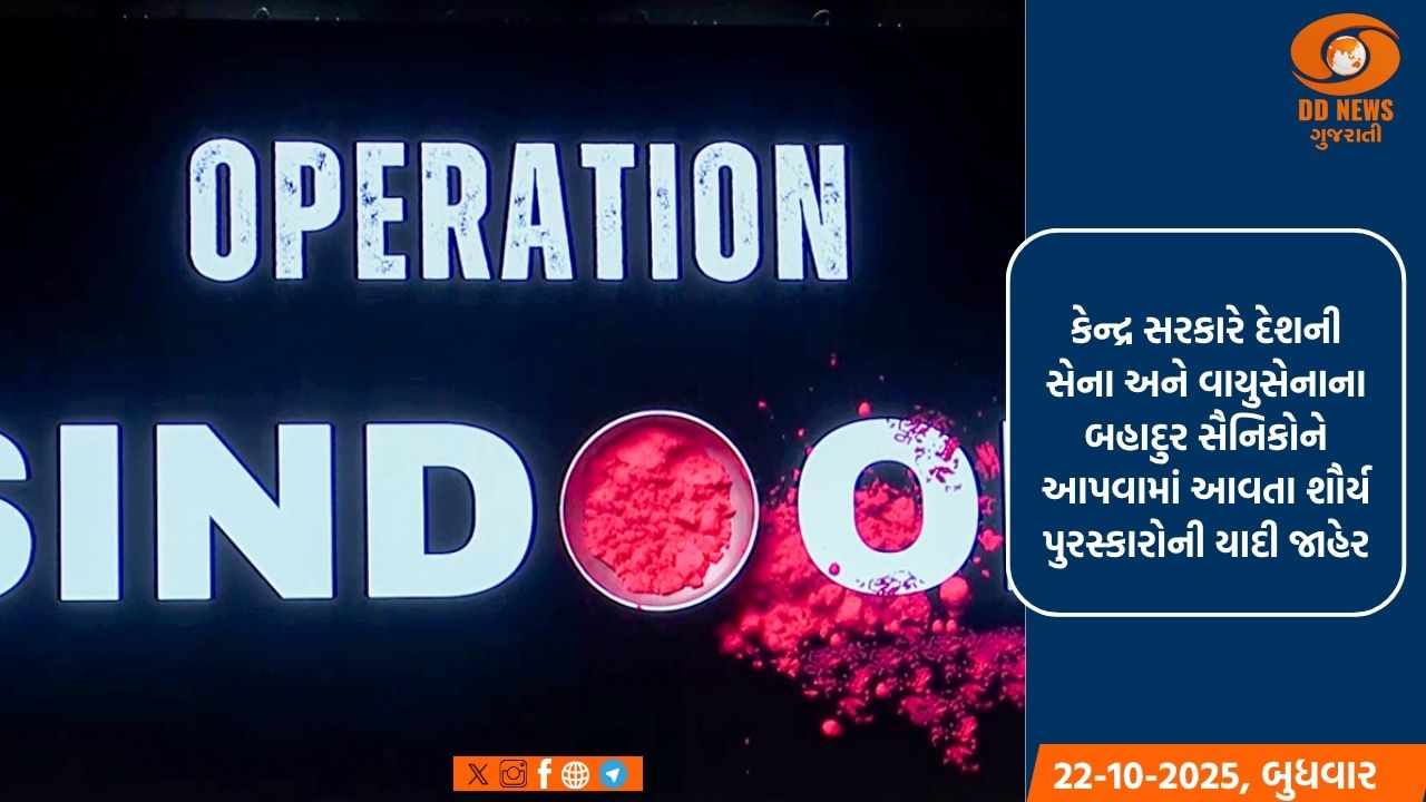 ઓપરેશન સિંદૂરના બહાદુર સૈનિકોનું સન્માન, કેન્દ્રએ શૌર્ય પુરસ્કારોની કરી યાદી જાહેર 