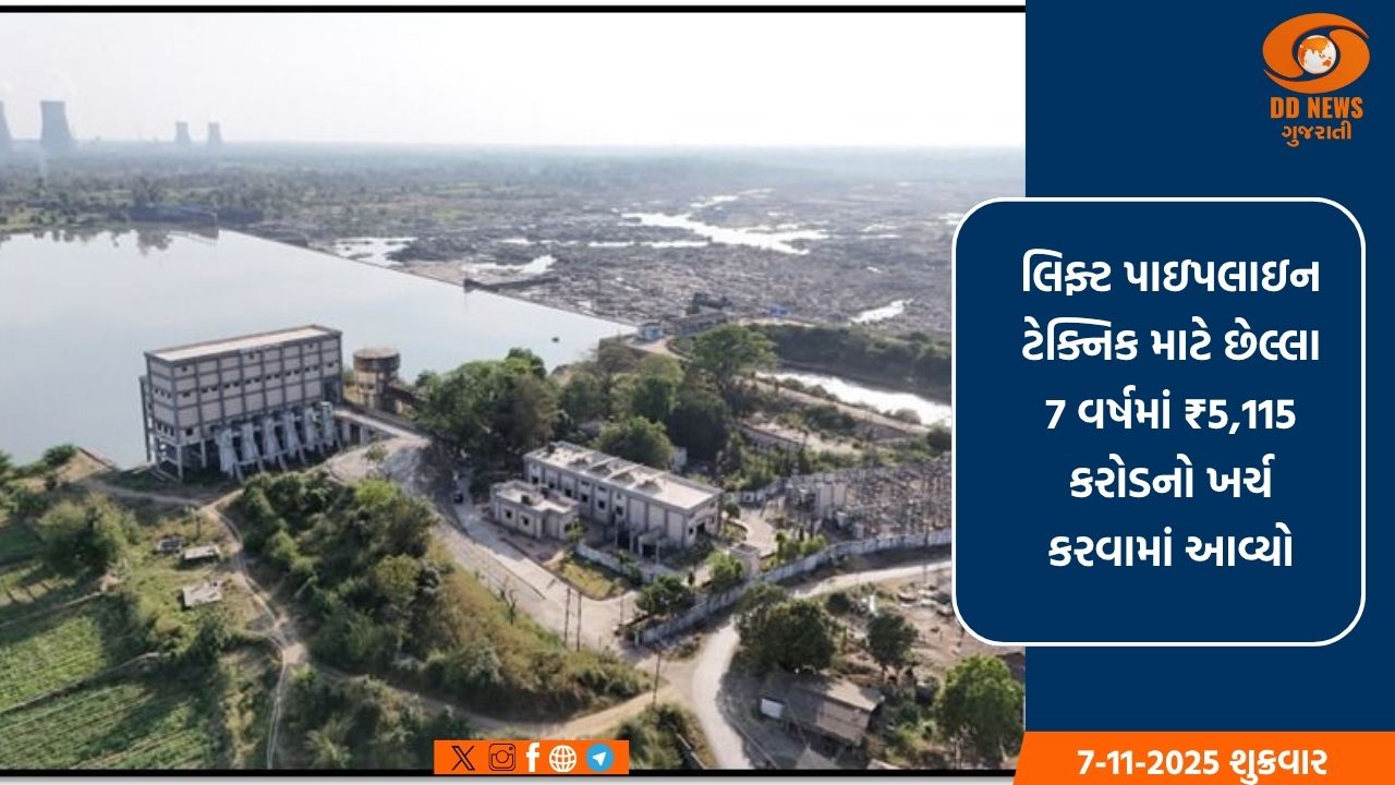 ગુજરાતની લિફ્ટ પાઇપલાઇન ટેક્નિકથી આદિવાસી વિસ્તારોમાં ખેતીનું ચિત્ર બદલાયુ