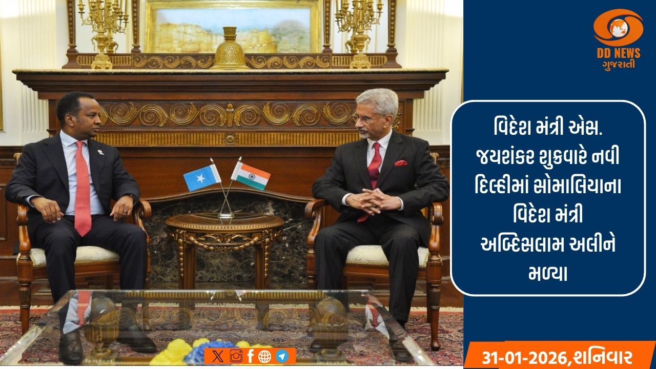 સોમાલિયાના વિદેશ મંત્રી અબ્દિસલામ જયશંકરને મળ્યા, બહુપક્ષીય સહયોગ પર સંમતિ કરી વ્યક્ત 
