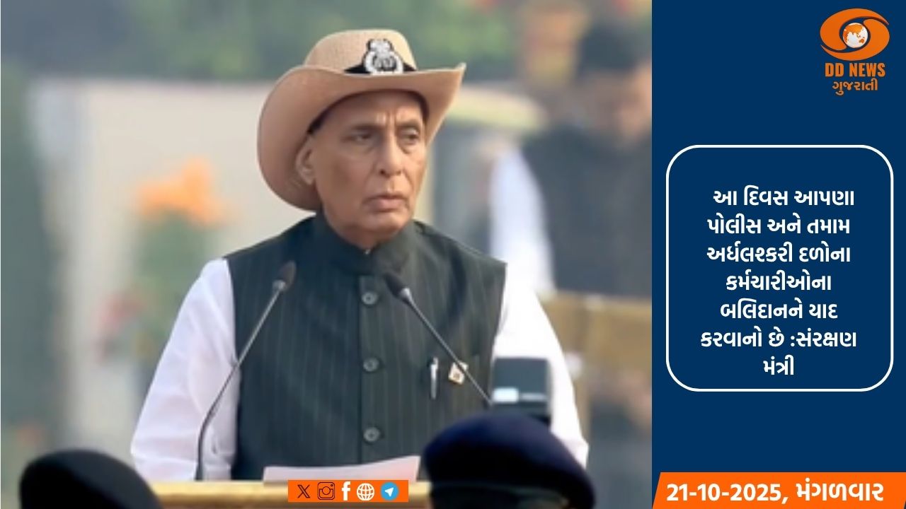 જે વિસ્તારો એક સમયે નક્સલવાદીઓના આતંકથી ધ્રૂજતા હતા, ત્યાં હવે રસ્તાઓ, હોસ્પિટલો, શાળાઓ અને કોલેજો છે: રાજનાથ સિંહ