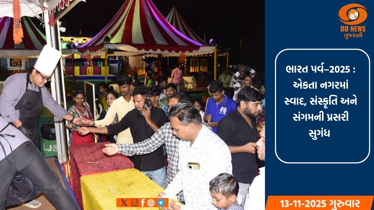 સ્ટેચ્યૂ ઑફ યુનિટી ખાતે 'ભારત પર્વ-2025'ની ભવ્ય ઉજવણી
