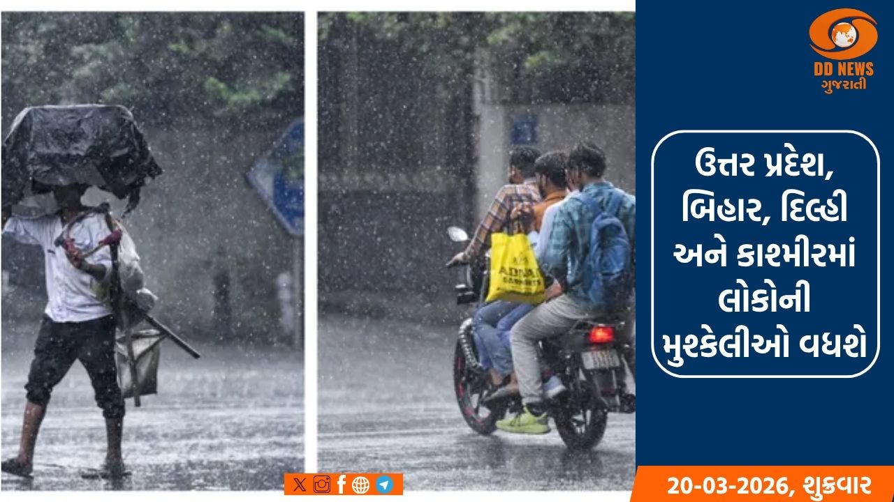 19 રાજ્યોમાં 'ભયંકર' વાવાઝોડાએ તબાહી મચાવી, કમોસમી વરસાદથી પાકને થશે નુકસાન 