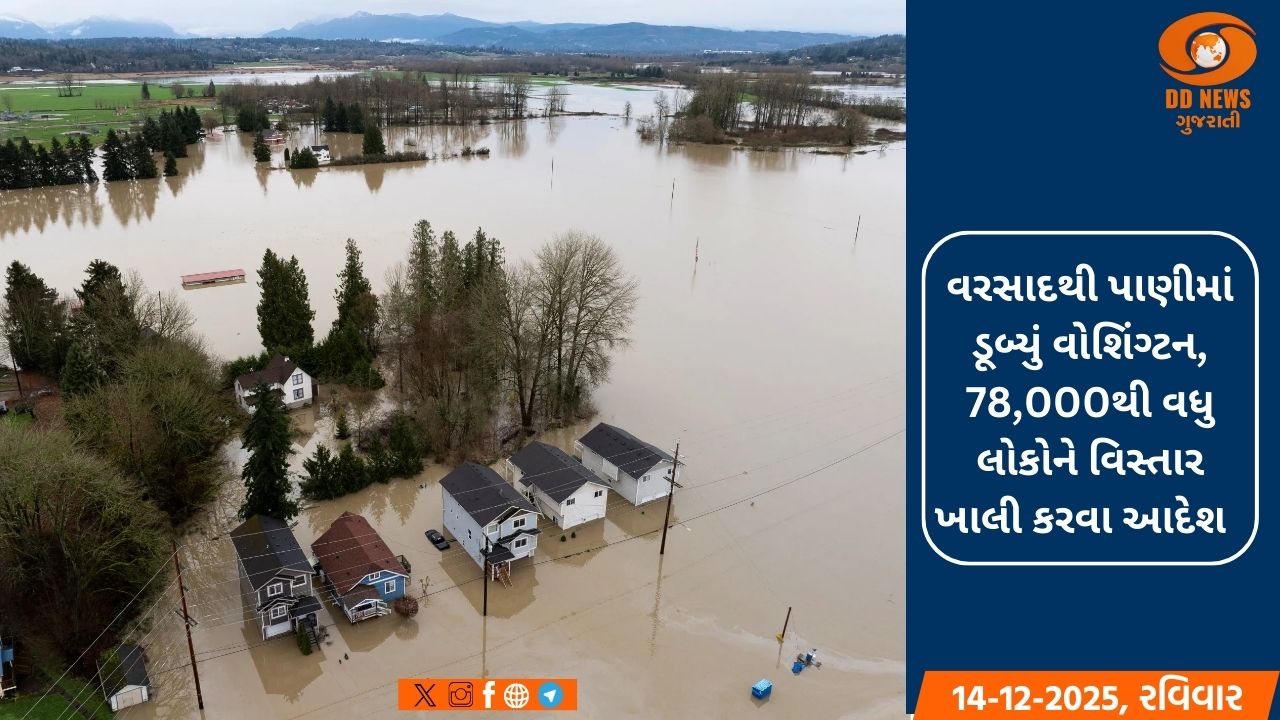 મુશળધાર વરસાદે અમેરિકામાં મચાવી તબાહી 