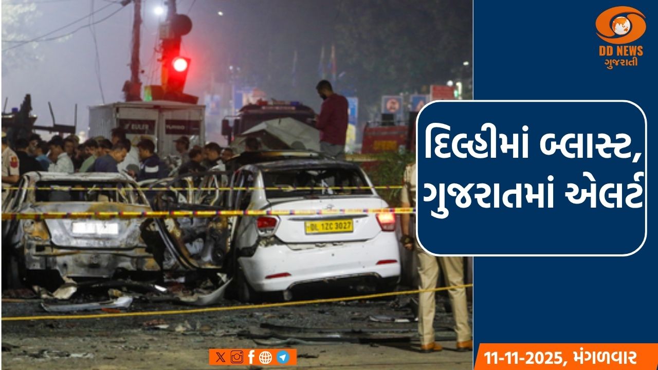 દિલ્હીમાં બ્લાસ્ટ, ગુજરાતનાં અલગ અલગ શહેરોમાં ચેકિંગ