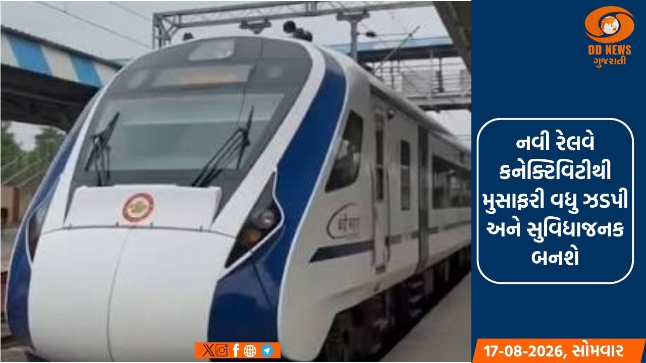 અમરેલી જિલ્લાને રેલ્વે તંત્રની મોટી ભેટ મળી