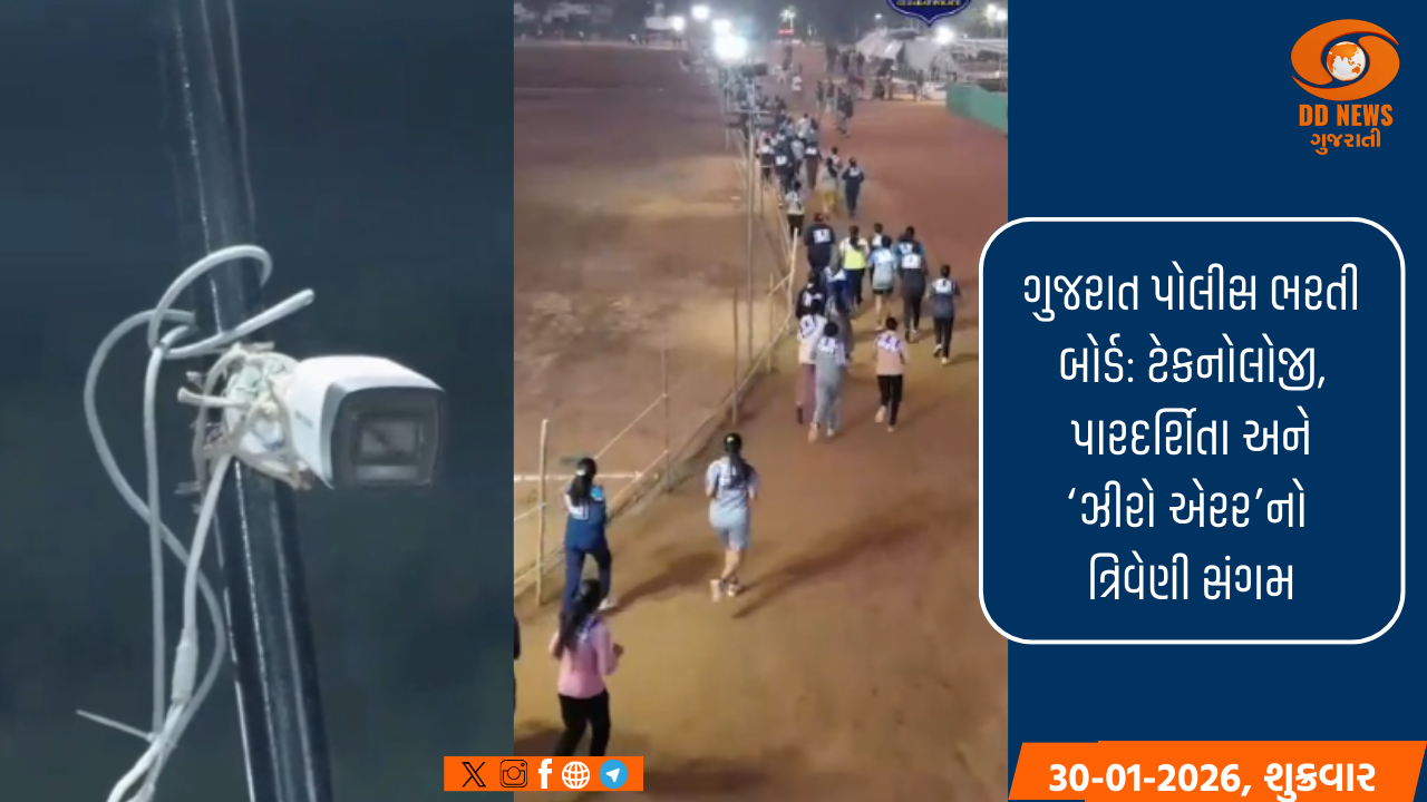 ગુજરાત પોલીસ ભરતી બોર્ડ: ટેકનોલોજી, પારદર્શિતા અને ‘ઝીરો એરર’નો ત્રિવેણી સંગમ