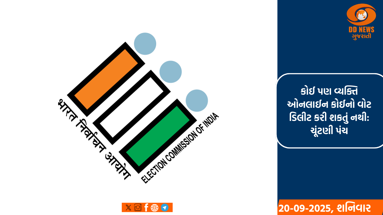 કોઈ પણ વ્યક્તિ ઓનલાઈન કોઈનો વોટ ડિલીટ કરી શકતું નથી: ચૂંટણી પંચ