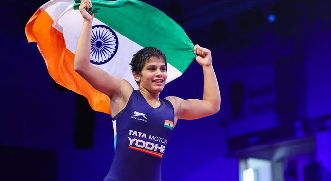 વર્લ્ડ રેસલિંગ ચેમ્પિયનશિપ 2025: અનંત પંઘાલે બ્રોન્ઝ મેડલ જીતીને ભારતને પહેલો મેડલ અપાવ્યો