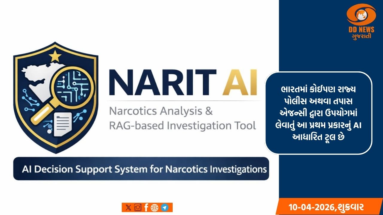 ડ્રગ્સ માફિયાઓ ફરતે ગુજરાત પોલીસે ‘આર્ટિફિશિયલ ઇન્ટેલિજન્સ’નો બનાવ્યો મજબૂત ગાળિયો 