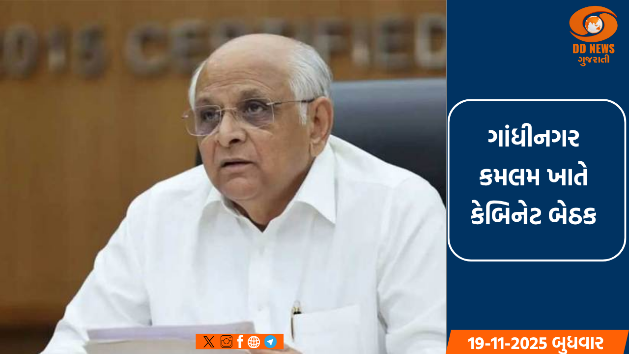 ગાંધીનગર કમલમ ખાતે કેબિનેટ બેઠક: ટેકાના ભાવે મગફળી ખરીદી, કૃષિ રાહત પેકેજ અને એકતા યાત્રા પર સમીક્ષા