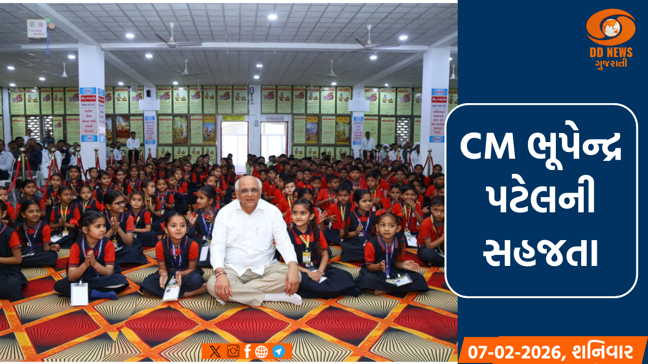 CMએ દીકરી શામ્યાને આપેલું વચન પાળ્યું, શાળામાં પહોંચી પરીક્ષાની શુભેચ્છા પાઠવી