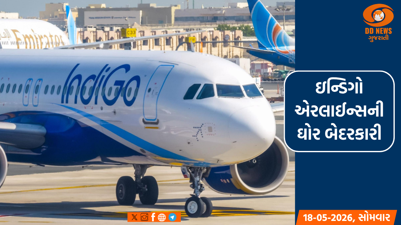 વડોદરાથી દિલ્લી જતી ઈન્ડિગોની ફ્લાઈટમાં લાઈટ ગુલ થતાં મુસાફરો પ્લેનમાં ગૂંગળાયા