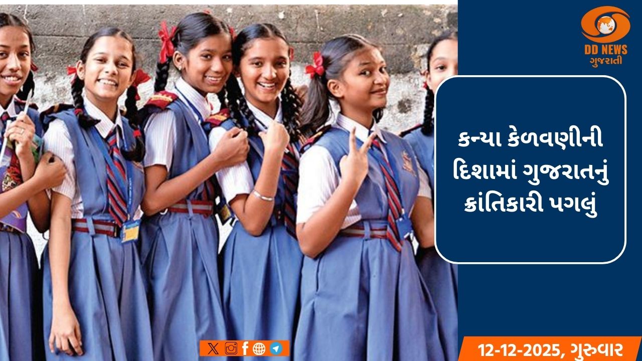 'નમો લક્ષ્મી યોજના' હેઠળ રાજ્યની 10 લાખથી વધુ વિદ્યાર્થિનીઓને  1,000 કરોડથી વધુની સહાય ચૂકવાઈ