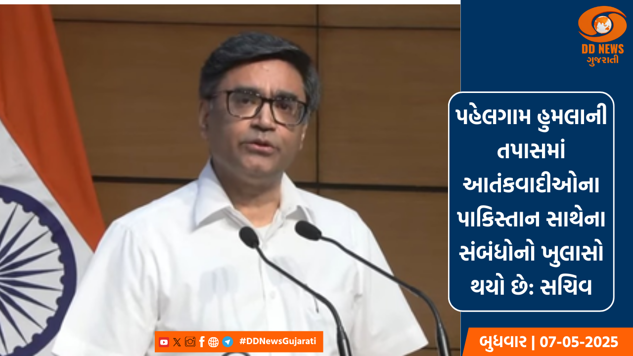 પાકિસ્તાન આતંકવાદીઓ માટે સુરક્ષિત આશ્રયસ્થાન તરીકે પ્રતિષ્ઠા મેળવી ચૂક્યું છે: વિદેશ સચિવ