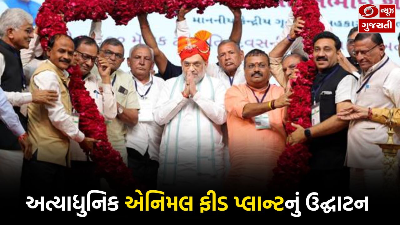 હિંમતનગર: અત્યાધુનિક એનિમલ ફીડ પ્લાન્ટનું ઉદ્ઘાટન 