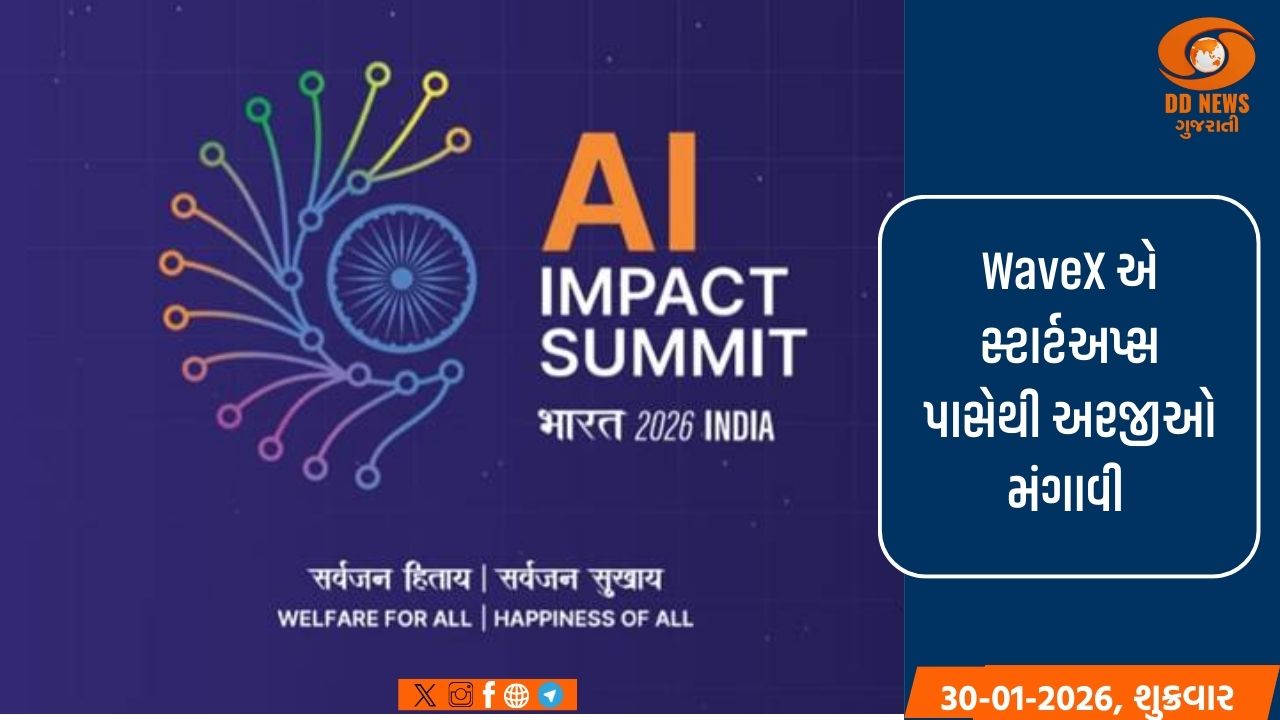 વેવએક્સ ઇન્ડિયા એઆઈ ઇમ્પેક્ટ સમિટ 2026 માટે મંગાવી રહ્યું છે અરજીઓ 