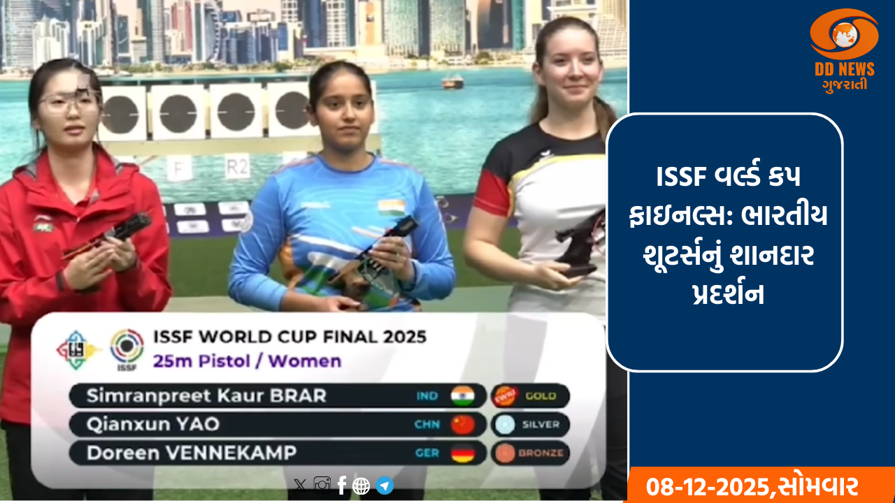 ISSF વર્લ્ડ કપ ફાઇનલ્સ: ભારતીય શૂટર્સનું શાનદાર પ્રદર્શન