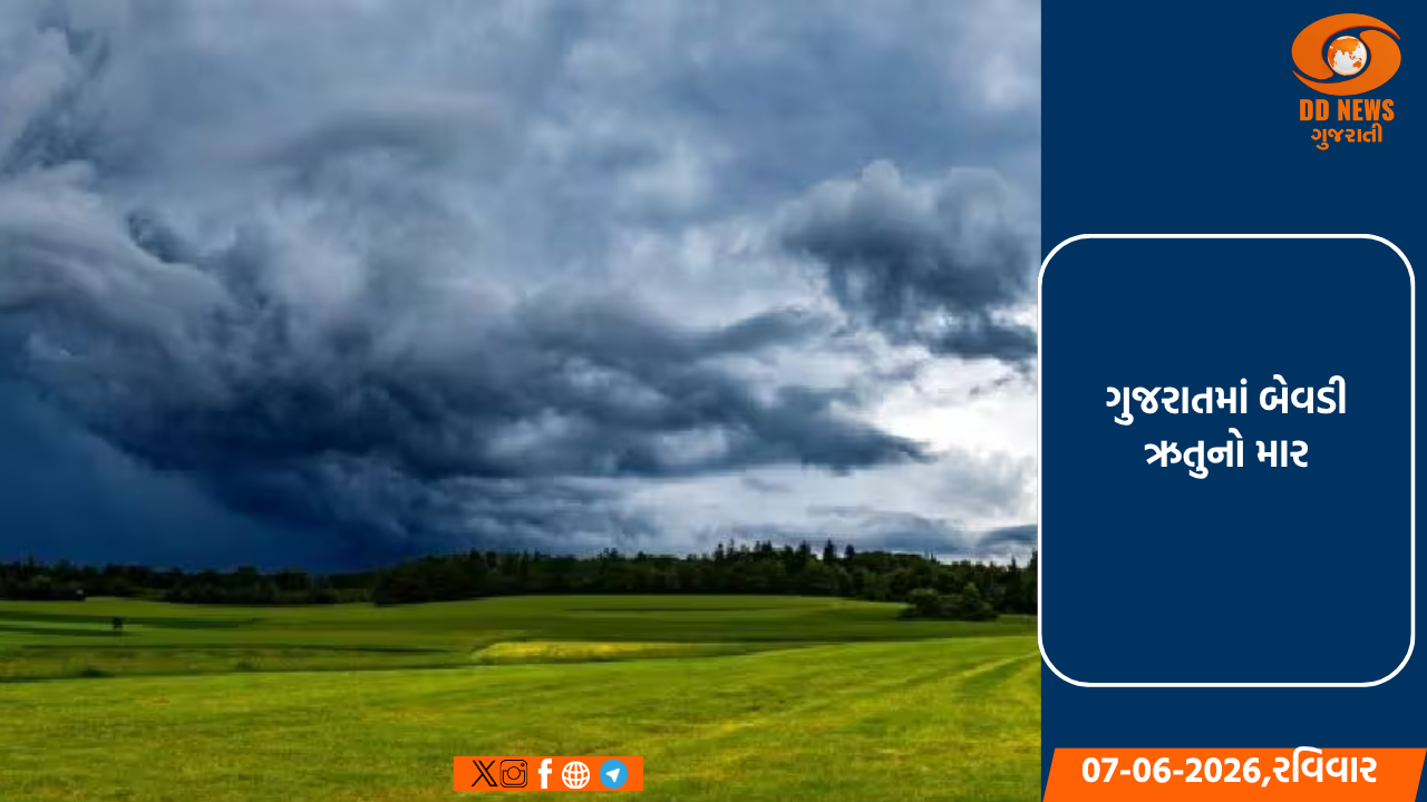 ગુજરાતમાં બેવડી ઋતુનો માર: એકતરફ કાળઝાળ ગરમી વચ્ચે આ જિલ્લાઓમાં વરસાદની આગાહી