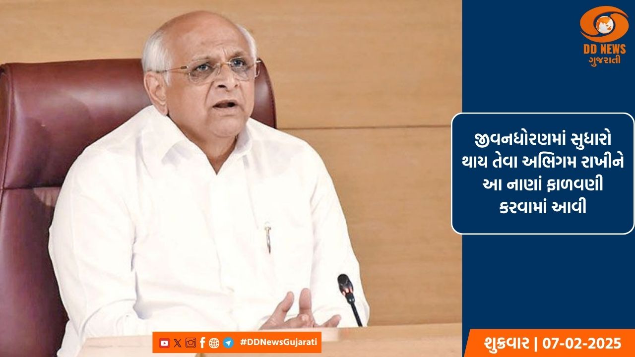સીએમ ભૂપેન્દ્ર પેટેલે 5 મનપા અને 4 નગરપાલિકાઓ માટે રૂ. 710 કરોડની કરી ફાળવણી