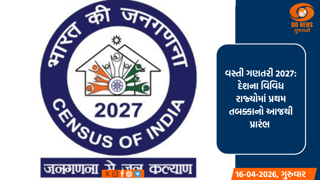 વસ્તી ગણતરી 2027: દેશના વિવિધ રાજ્યોમાં પ્રથમ તબક્કાનો આજથી પ્રારંભ 