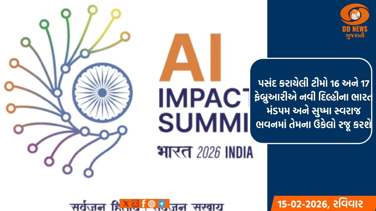 એઆઈ ઇમ્પેક્ટ સમિટ પહેલા અંતિમ રાઉન્ડ માટે 70 ટીમોની પસંદગી