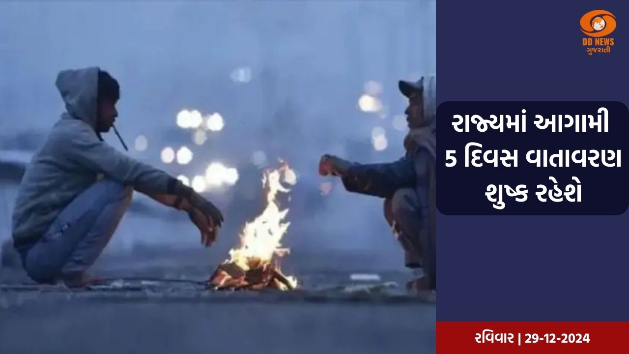 રાજ્યમાં 9.6 ડિગ્રી સાથે નલિયા સૌથી ઠંડુ શહેર