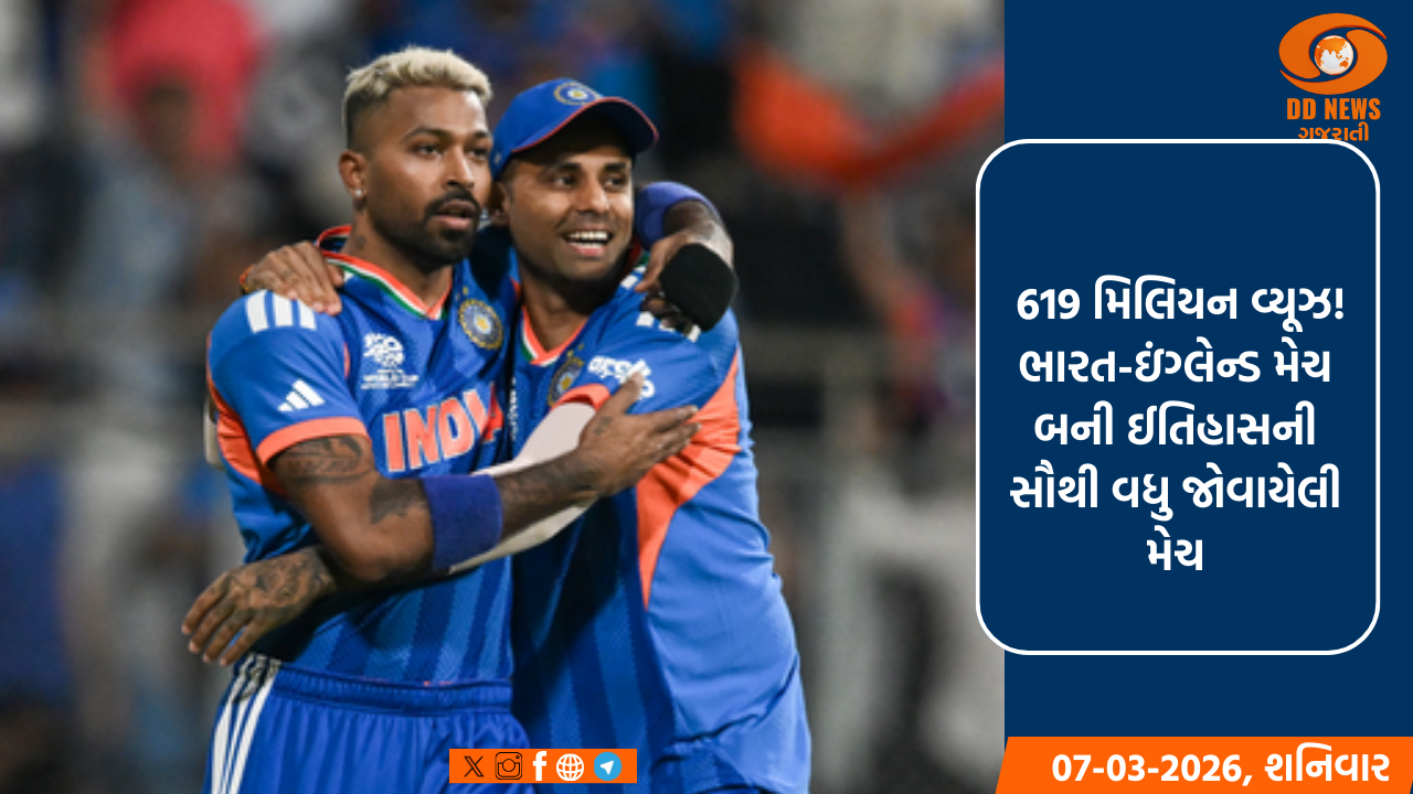 બીજી ટેસ્ટ : ભારતે ઈંગ્લેન્ડને 106 રનથી હરાવી પાંચ મેચની શ્રેણી 1-1થી બરાબર કરી