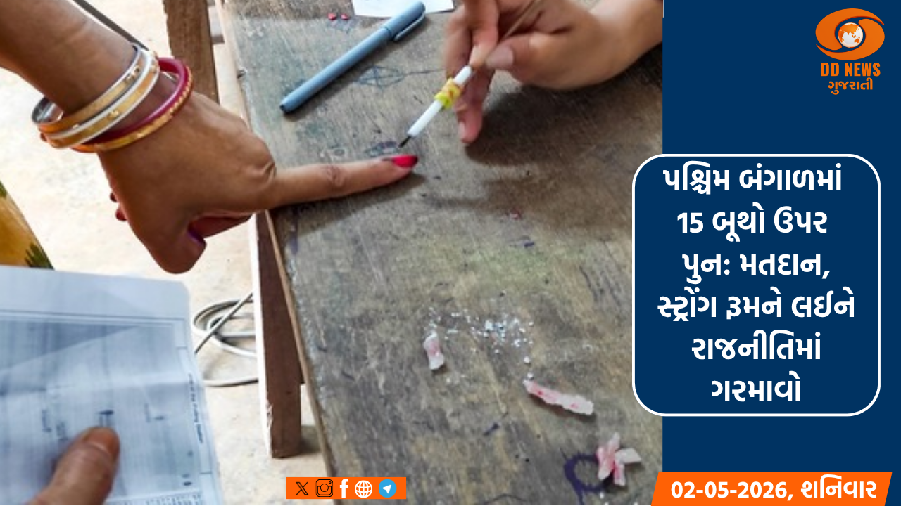 જમ્મુ-કાશ્મીર: ડીડીસીની છઠ્ઠા તબક્કાની ચૂંટણી માટે ચાલી રહ્યું છે મતદાન 
