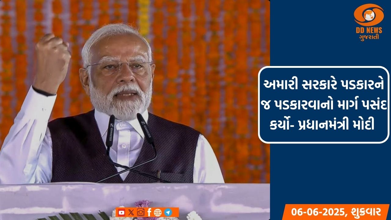 અમારી સરકારે પડકારને જ પડકારવાનો માર્ગ પસંદ કર્યો- પ્રધાનમંત્રી મોદી 